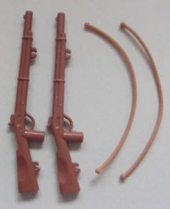22201, 2x rifle, escopeta (con correa, marrón claro), marrón - Imagen 1 de 1