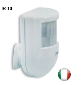 HILTRON IR10 SENSORE RIVELATORE VOLUMETRICO AD INFRAROSSI ALLARME  ANTIFURTO  - Foto 1 di 1