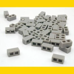 BLOQUES DE CEMENTO CANTIDAD 50 RESINA 1/48 O On30 O-27 - Imagen 1 de 2