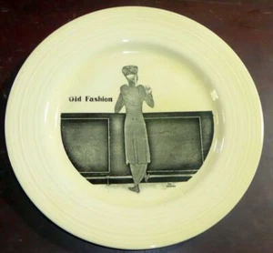 Vintage Art Deco 1930s Cocktail Plate Old Fashion Crown Ducal Ware - Picture 1 of 3