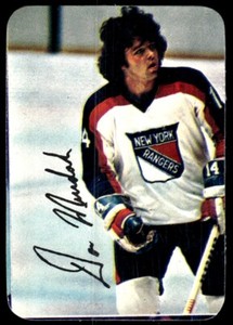1977-78 Topps Glossy Inserts (Rounded Corners) Don Murdoch RC New York Rangers