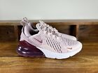 Women?s Nike Air Max 270 Retro Barely Rose/Vintage Wine AH6789-601 Size 5.5