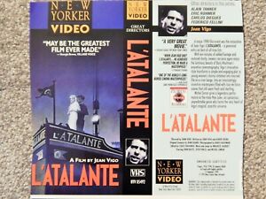 L'ATALANTE; VIDEO DEALER VHS BOX ART, LATA 90.) JEAN DASTE, DITA PARLO; JEAN VIGO