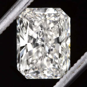 1.5 CARAT GIA CERTIFIED RADIANT CUT DIAMOND J SI1 ENGAGEMENT LOOSE NATURAL 1.5ct - Picture 1 of 2