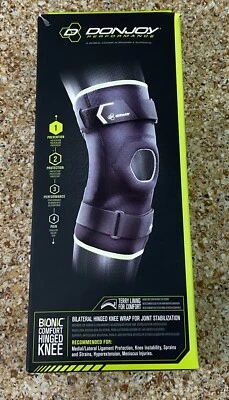 DonJoy Performange Bonic Comfort Hinged Knee Brace Black - L/XL * READ* - Image 1 of 4