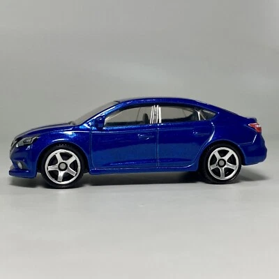 Nissan Sentra 2016 rueda de 5 radios azul escala 1:64 diecast diorama modelo coche #70 Foto 1 de 4