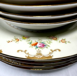 Meito Hand Painted Porcelain China 3-Piece Place Setting For 4 (12 pieces) Japan - Picture 1 of 8