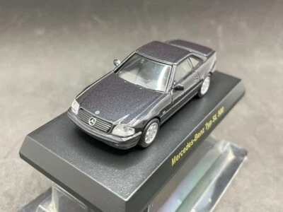 Kyosho 1/64 Mercedes-Benz Typ SL500 Black Diecast model car 9F3 - Image 1 of 4