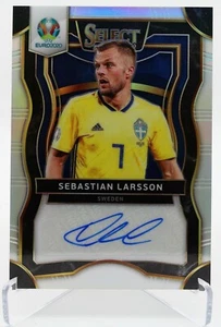 Panini Select Soccer UEFA EURO 2020 - Autógrafo Sebastian Larsson Suecia Prizm - Imagen 1 de 2