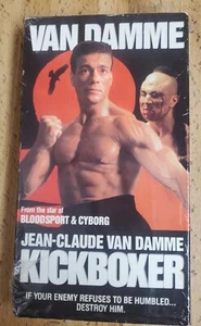 Kickboxer VHS Jean-Claude Van Damme Martial Arts Action - HBO Video Watermark - Picture 1 of 2
