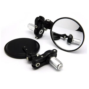 Black CRB Folding Foldable Bar End Mirrors Ducati Monster S4R S4RS 900 1000 SS - Bild 1 von 4