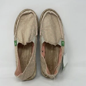 Sandali bassi Sanuk Hot Dotty donna US 6 surfisti marciapiede pesca NUOVI! - Foto 1 di 9