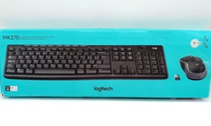 Logitech MK270 Tastatur + Maus Set - Schwarz QWERTY Italienisch - Bild 1 von 8