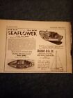 B1a Ephemera 1952 Advert Seacraft & Co Ltd Seaflower