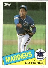 1985 Topps #34 Ed Nunez Seattle Mariners Baseball