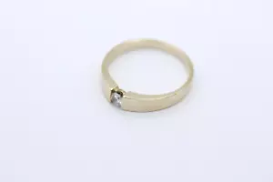 Christ Damen Ring aus 14k/585er Gelbgold mit ein Diamant 0.10 ct. - Bild 1 von 6