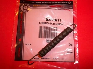 NEW YARD MACHINE IDLER SPRING FITS SNOWBLOWERS 932-0611 OEM FREE SHIPPING - Picture 1 of 1