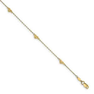 14k Yellow & Rhodium - Picture 1 of 3