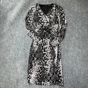 David Meister Dress Womens Size 2 Black Business Party Date - Picture 1 of 14
