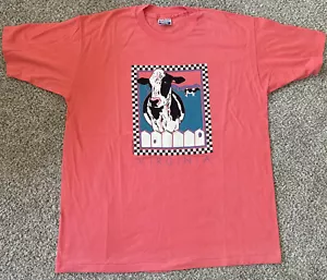 Camiseta Vintage Virginia XL Vacas Agricultura 1991 Piernas de Pájaro Arte Turismo EE. UU. América - Imagen 1 de 5