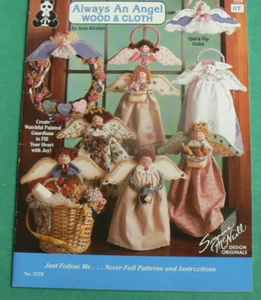 1991 Always an Angel,Wood & Cloth,Suzanne McNeill Design Originals,Crafts #2279 - Picture 1 of 7