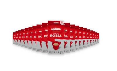 Lavazza - Qualità Rossa, Ground, 20x 250g [20pz, 5Kg] italian coffee