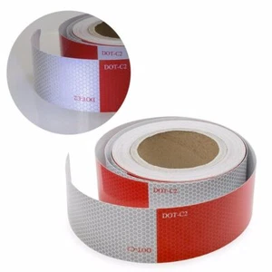 DOT-C2 Nastro Conspicuity 2" x 50 piedi Roll Class 2 Nastro di sicurezza rimorchio camper - Foto 1 di 1