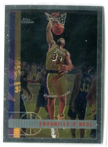 1997-98 Topps Chrome Shaquille Shaq O'Neal Base Card #109 HOF LA LAKERS - Bild 1 von 1