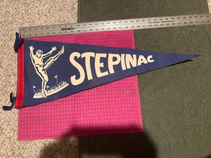 Rare VINTAGE Stepinac High School FOOTBALL Pennant BANNER Flag - FAST SHIPPER - Picture 1 of 4