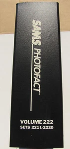 Sams Photofact Manual Binder, Volume 222, Sets 2211-2220, Electronic Schematics - Picture 1 of 2