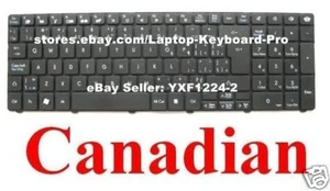 Keyboard for Gateway PEW91 P5WS6 MS2291 NEW95 NEW90 CA - Imagen 1 de 1