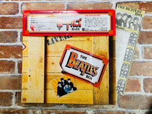 THE BEATLES BOX FROM LIVERPOOL JAPAN 8LP Set w/Obi Booklet Lyrics Excellent - Picture 1 of 24