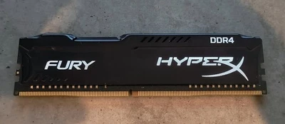 KINGSTON FURY HYPERX HX426C15FB-4GB DDR4-2666 CL15 DESKTOP RAM - Image 1 of 3