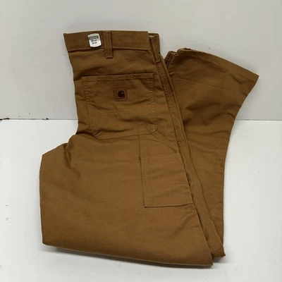 Carhartt 383-51 LIGHTWEIGHT CANVAS DUCK CARPENTER PANTS 30”x34” NEW* - Image 1 of 4