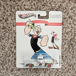 Hot Wheels 52 Chevy Popeye Pop Culture Premium Stain Packaging READ DESC - Picture 1 of 6
