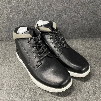 Bota con cordones SONOMA Massimo para niños talla US 6 negra Foto 1 de 4