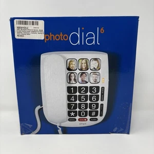Foto Wählscheibe Seniorentelefon große Nummerntaste einfach zu bedienen neu im Karton - Bild 1 von 11