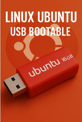 Pendrive USB 16 GB avviabile con Ubuntu 22.10 Preinstallato Sistema Operativo - Imagen 1 de 4