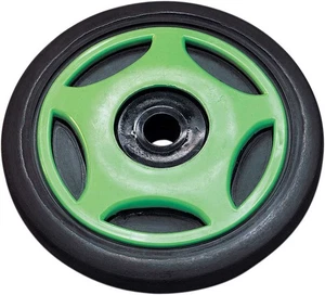 Parts Unlimited Colored Idler Wheel-5.63in.x.625in. With Insert-Green for - Picture 1 of 3