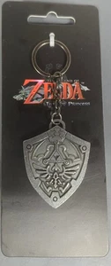 Offiziell lizenzierter Nintendo The Legend of Zelda Hylian Shield Triforce Schlüsselanhänger - Bild 1 von 2