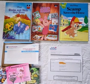 Disney Wonderful World Of Reading Lot Of 3 Hardcover Books  - Picture 1 of 5