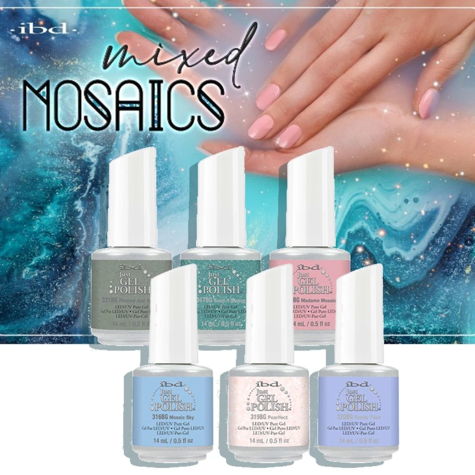 ibd Gel Polish Mixed Mosaics 2022 Nueva Colección *Elige Cualquiera* Foto 1 de 1