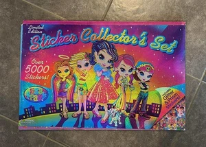 Lisa Frank Limited Edition Sticker Collectors Set Glitter & Prism Stickers READ - Picture 1 of 14