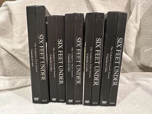 Six Feet Under Complete Seasons 1-5 DVD Box Set Drama Series HBO Full Episodes - Picture 1 of 13