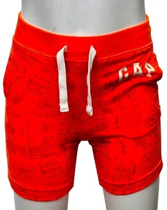 GAP Kids Boys Lovely Orange 100% Cotton Pullover Elasticated Waist Shorts - Picture 1 of 2