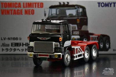[TOMICA LIMITED ВИНТАЖНЫЙ NEO LV-N166b 1/64] HINO HH341 ГОЛОВКА ТРАКТОРА (черный) - Изображение 1 из 4