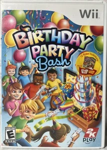 Birthday Party Bash Nintendo Wii 2009 Complete CIB *12 SEALED INVITATIONS* - Picture 1 of 9