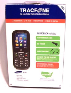 New Vintage 3G TracFone Samsung S150G In original box. Never used. w/accessories - Picture 1 of 8