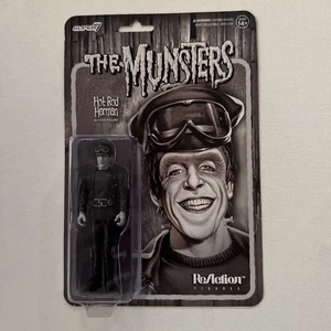 Super7 Figur The Munsters Hot Rod Herman Grayscale 3 3/4 Zoll Neu - Bild 1 von 3
