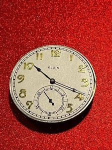 Elgin pocket watch movement 12s - Picture 1 of 5
